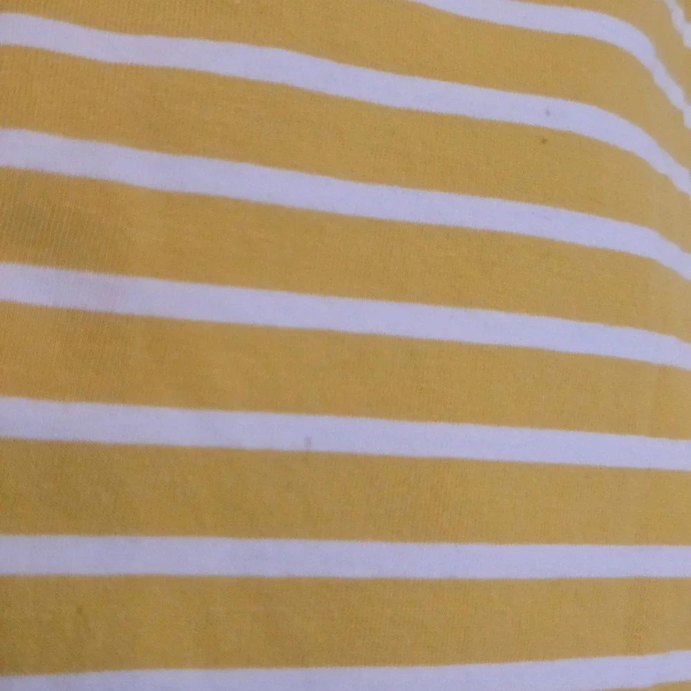 Mini Boden Girls Yellow Striped Sloth Palm Tree Applique Jersey Dress 4-5Y 110cm